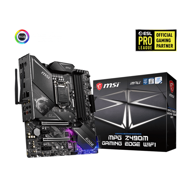 MSI MPG Z490M GAMING EDGE WIFI Motherboard